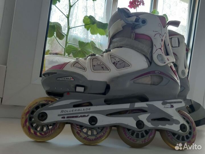 Роликовые коньки размер 32-37