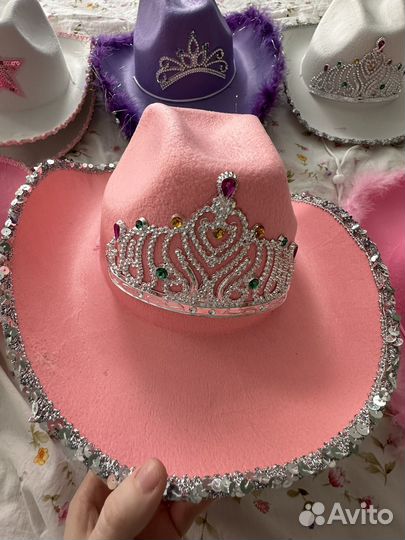 Шляпа карнавальная ковбой Барби