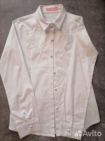 Блузка школьная на девочку рост 146