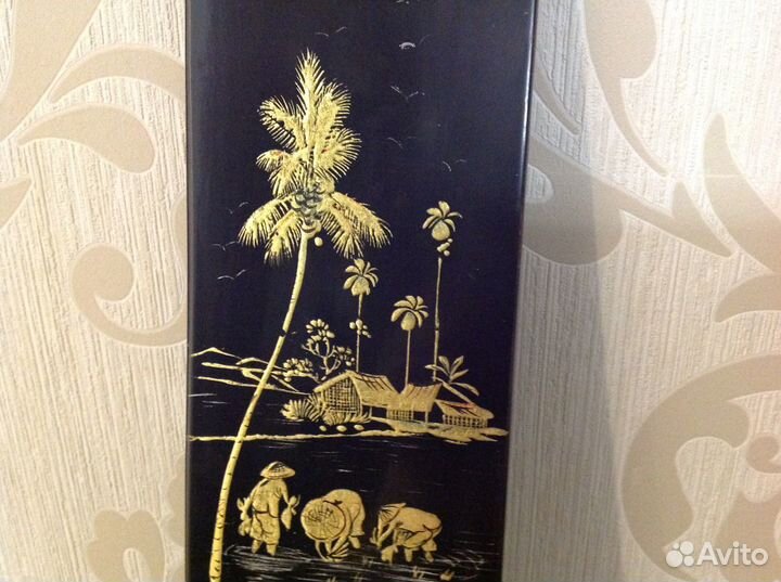 Винтаж Панно Вьетнам 70-е годы