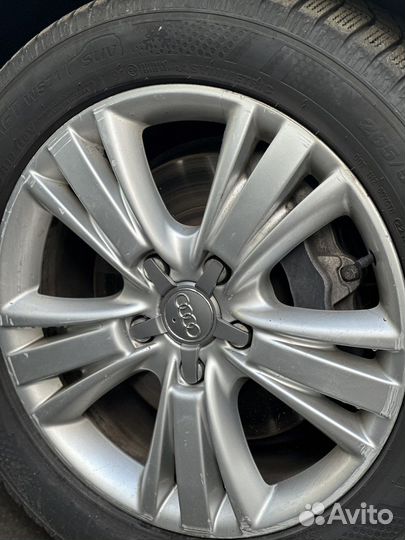 Диски и шины на audi q7 r19