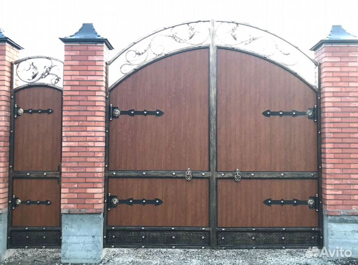 Кованные ворота