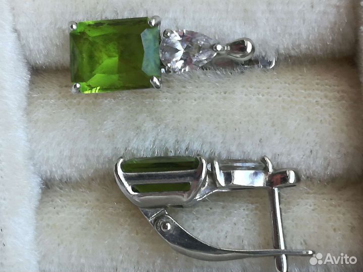 Серьги из серебра 925 пробы