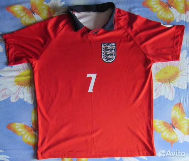 Майка/футболка Beckham спортивная чм 2002