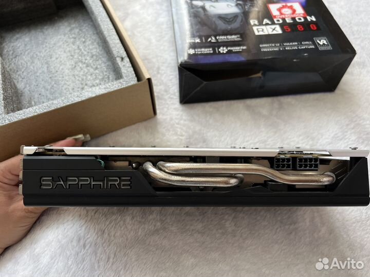Видеокарта rx580 8gb sapphire nitro+