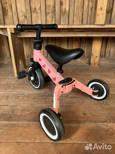 Беговел трансформер 3 в 1 happy baby