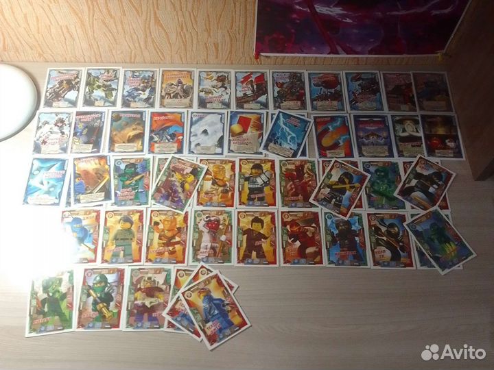 Карточки Lego ninjago