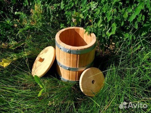 Кадка дубовая 7 л