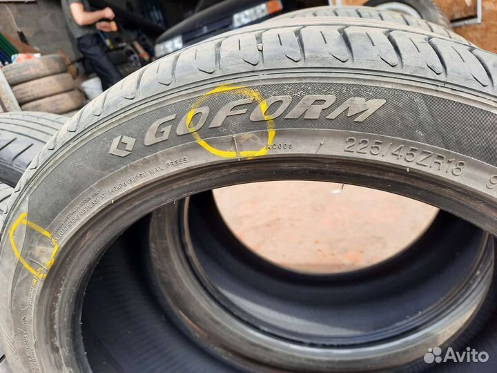Kinforest KF-550 225/45 R18 и 255/40 R18
