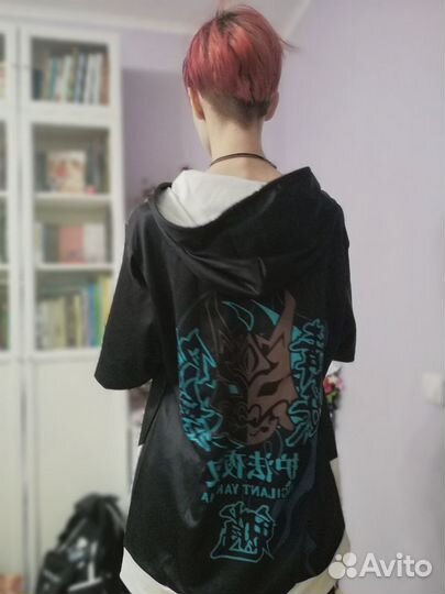 Толстовка Xiao genshin impact косплей