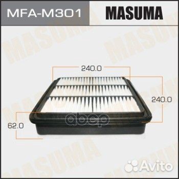 Фильтр возд. mitsubishi L200 2.5DI-D 05- mfam