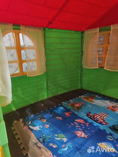 Игровой домик для детей пластиковый