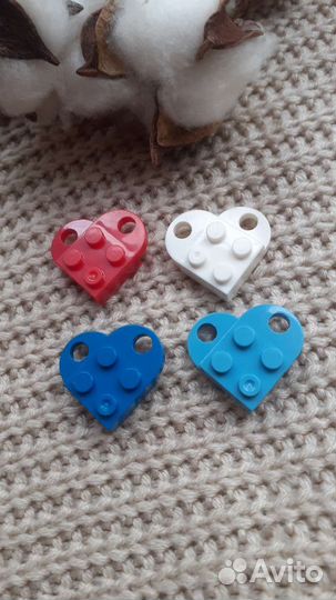 Кулон Лего-сердце