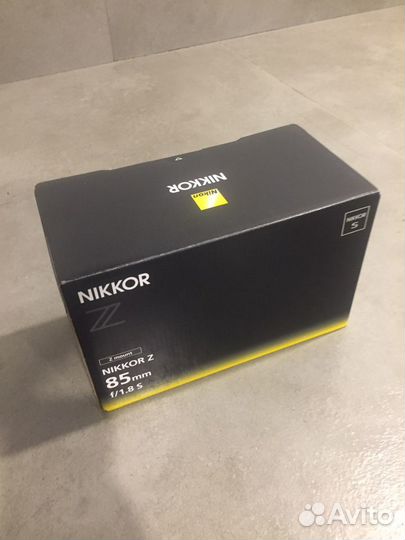 Nikon 85mm f/1.8S Nikkor Z Новый-Гарантия