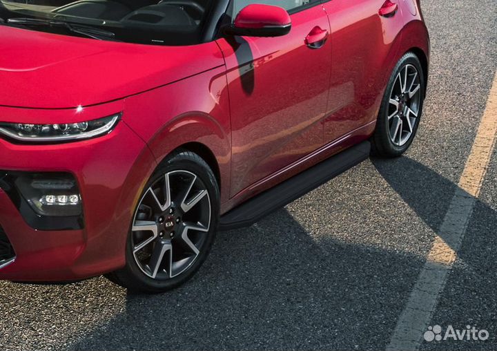 Пороги Подножки Kia Seltos 2019- 