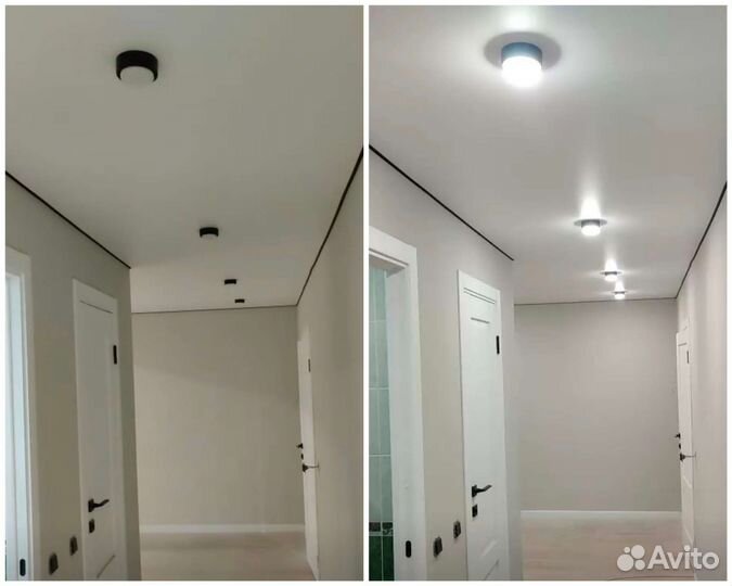 Потолочный Спот Точечный Светильник Накладной