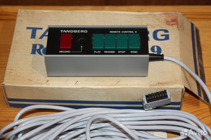 Пульт ду Remote Control Tandberg RC 9 как новый