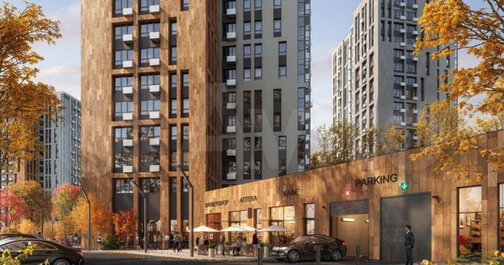 2-к. квартира, 39,9 м², 6/16 эт.