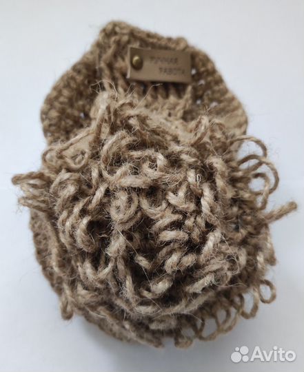 Мочалки ручной вязки. Мочалки из джута