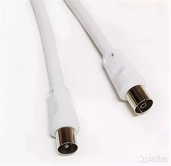 Кабель антенный для тв длина 2м