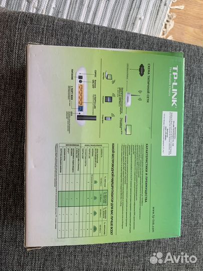 Wifi роутер tp link tl-wr740n