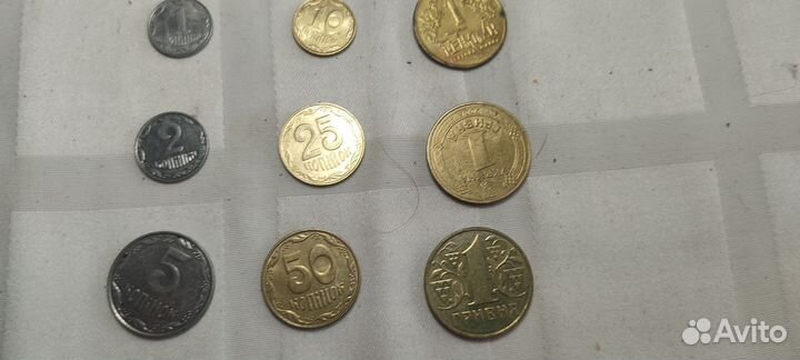 Монеты украины.1 шт