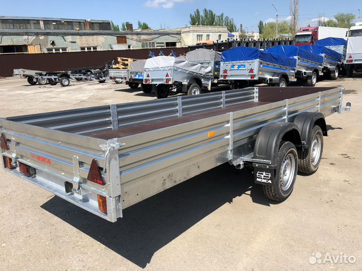 2х осный легковой прицеп Мзса 4,6 х 1,51 м
