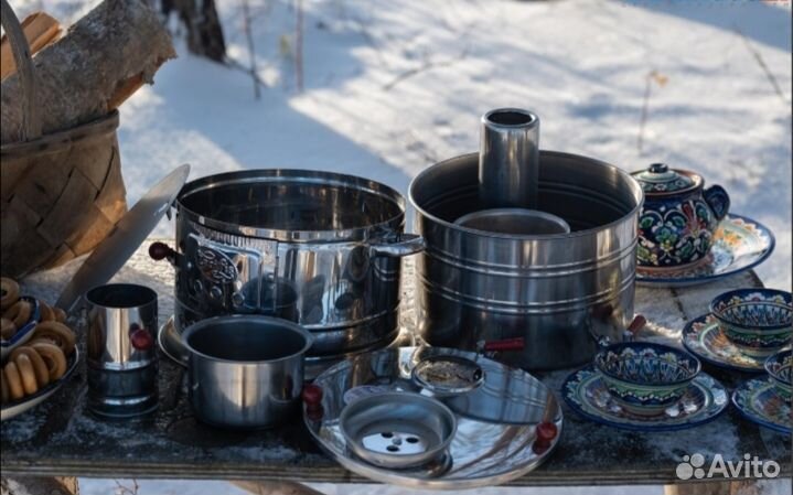 Самовар на дровах