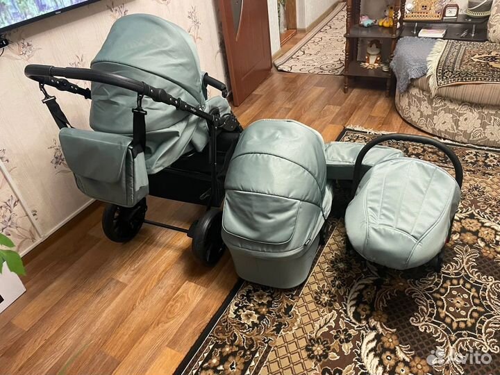 Коляска 3 в 1 Indigo torino