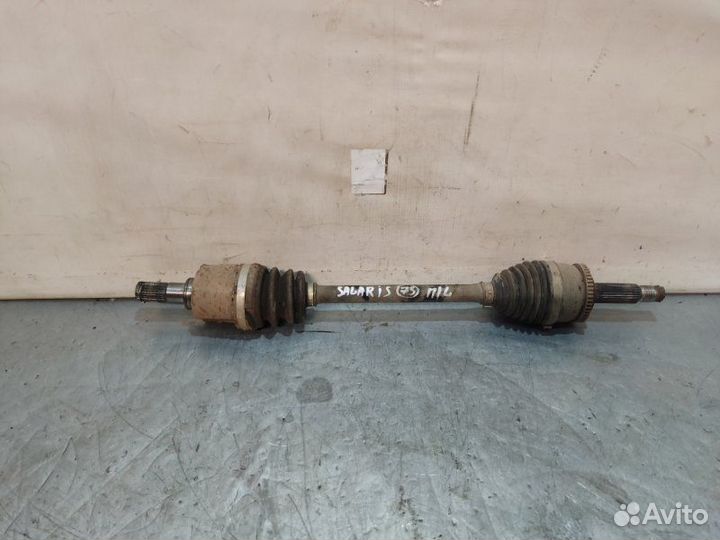 Привод, полуось передний левый Hyundai Solaris
