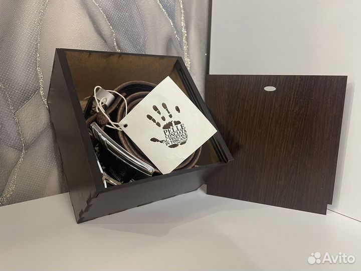 Ремень мужской ручной работы