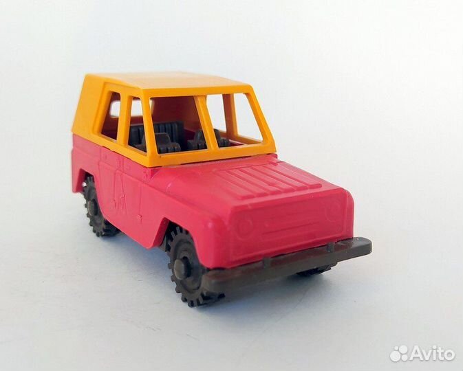 Игрушка УАЗ-469 (оранжевый/красный) СССР