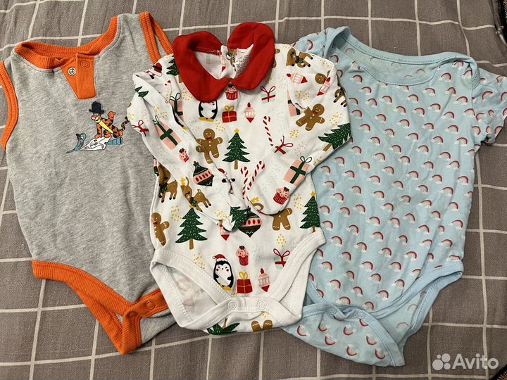 Боди 62-68 размер пакетом