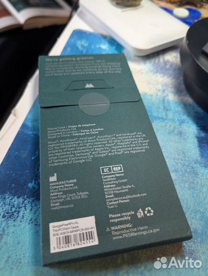 Чехол mous Google pixel 9 Pro xl новый