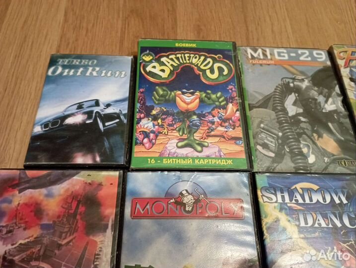 Катриджи для sega староделы