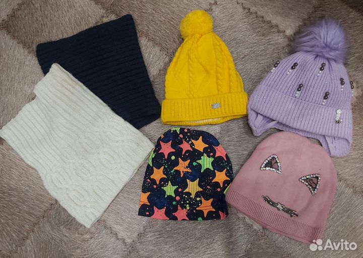 Шапка зимняя для девочки