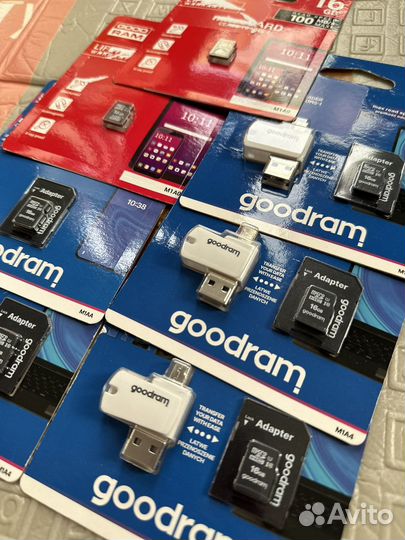 Карта памяти MicroSD 16gb (6 шт)