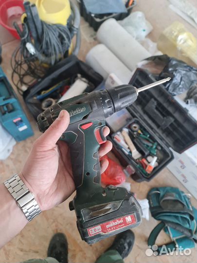 Шуруповерт metabo 14.4 бу