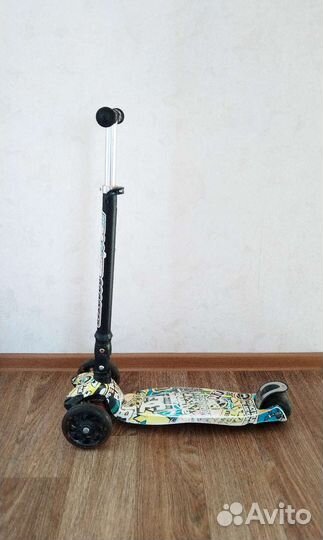 Самокат детский трехколесный складной
