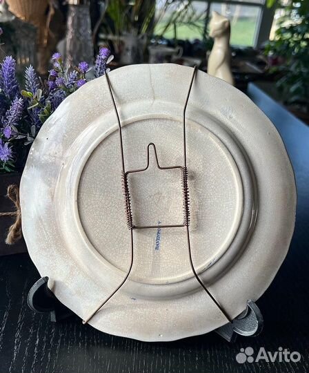 Тарелка. До 1887г. Davenport Pottery, Англия