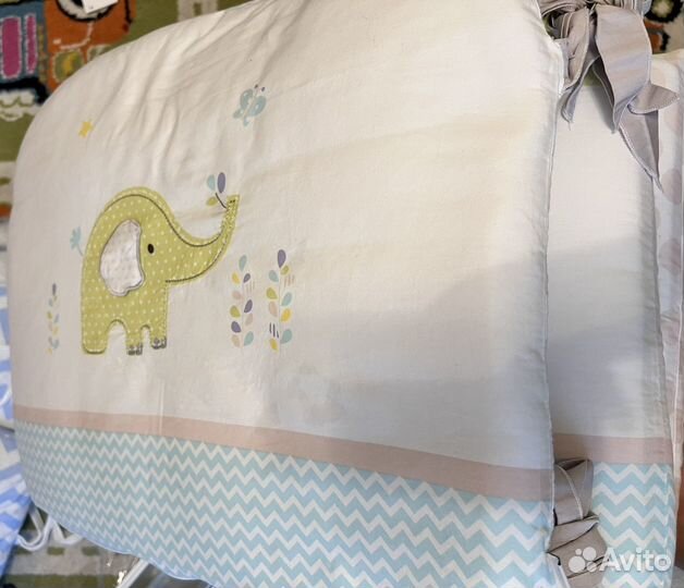 Бортики в детскую кроватку, Perina