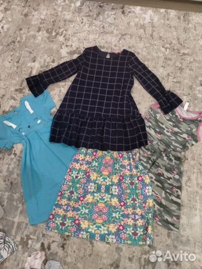 Пакет одежды для девочки, 128-134