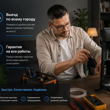 Ремонт телевизоров на дому с выездом мастера l Настройка каналов l Гарантия на услуги
