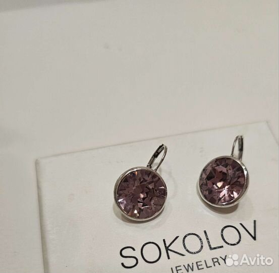 Swarovski серьги