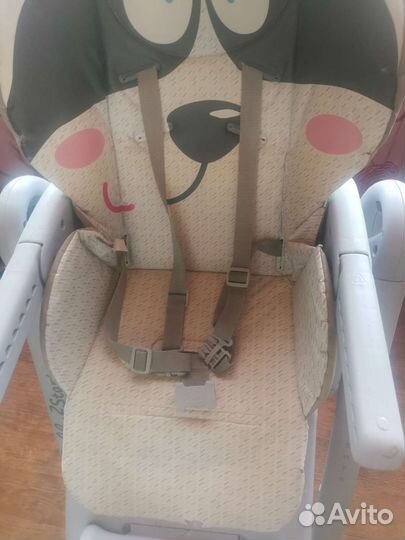 Стульчик для кормления chicco polly