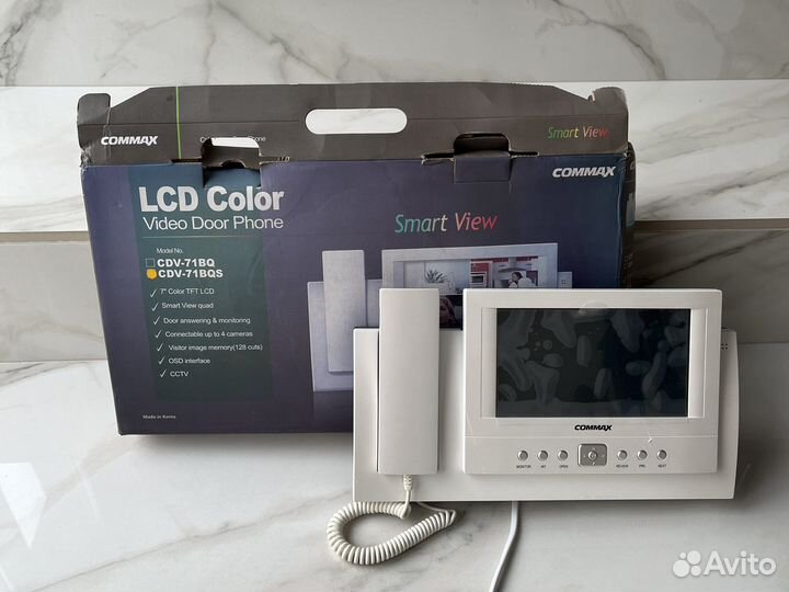 Видеодомофон новый
