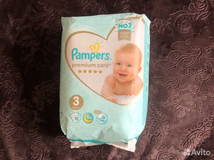 Памперсы для детей 3 размер