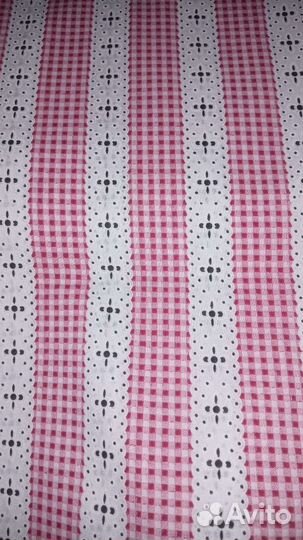 Ткань хлопок СССР, мебельный велюр