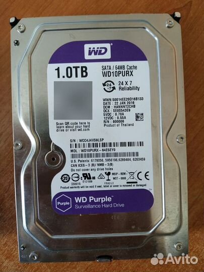 Жёсткий диск WD RED 4Tb и другие в ассортименте