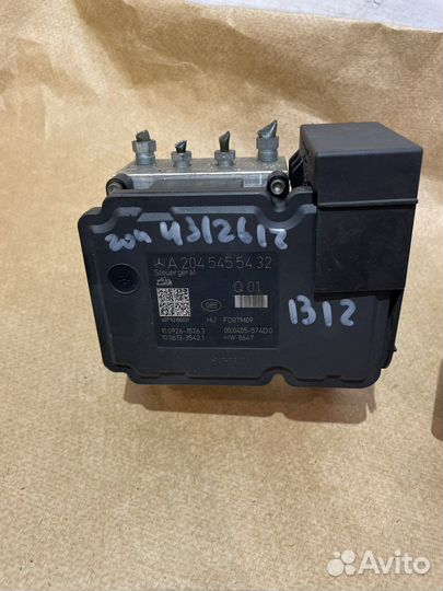 Блок ABS ESP mercedes W204 204 C class